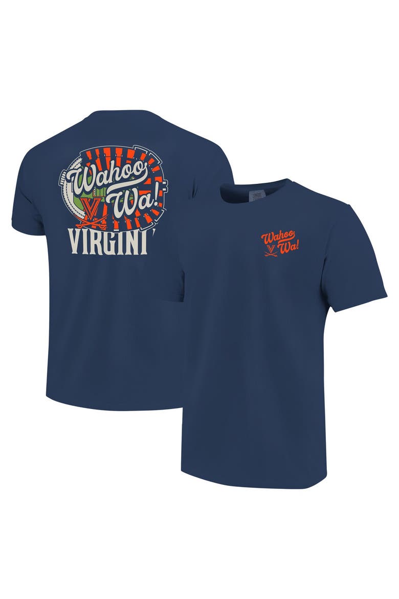 Youth Navy Virginia Cavaliers Hyperlocal Comfort Colors T-Shirt, Main, color, Navy
