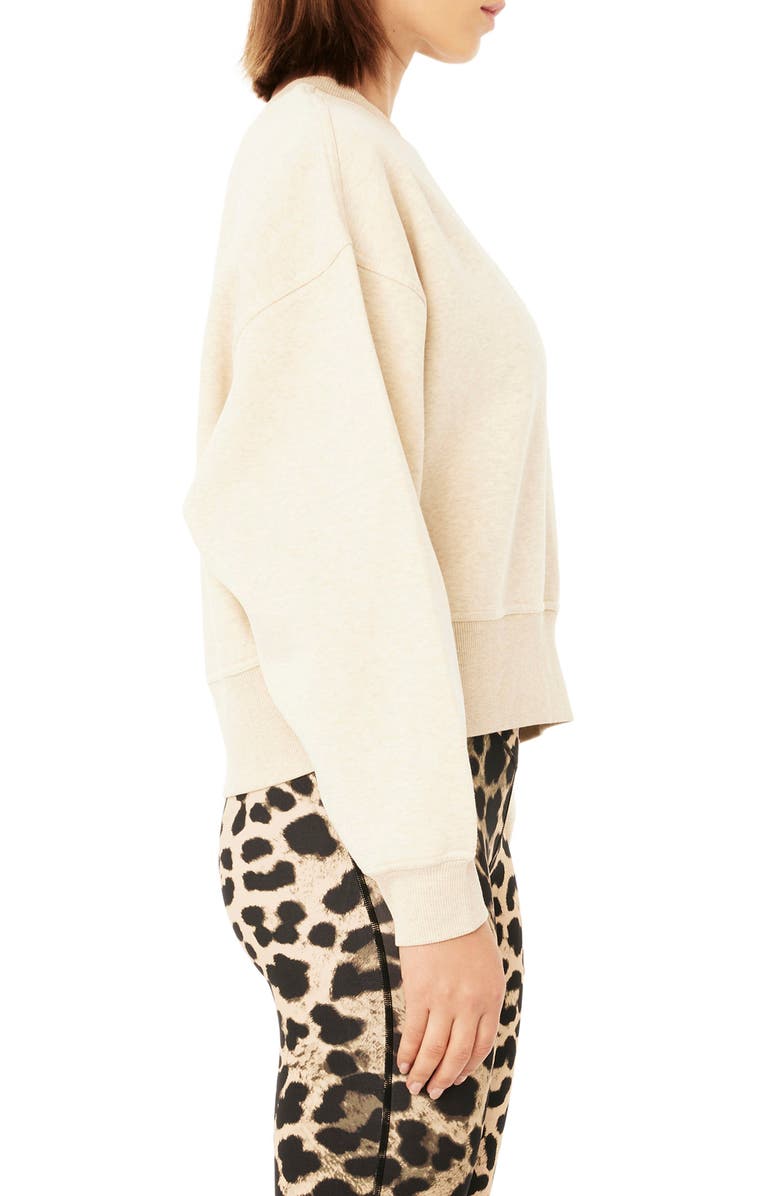 P.E Nation Recalibrate Fleece Sweatshirt, Alternate, color,