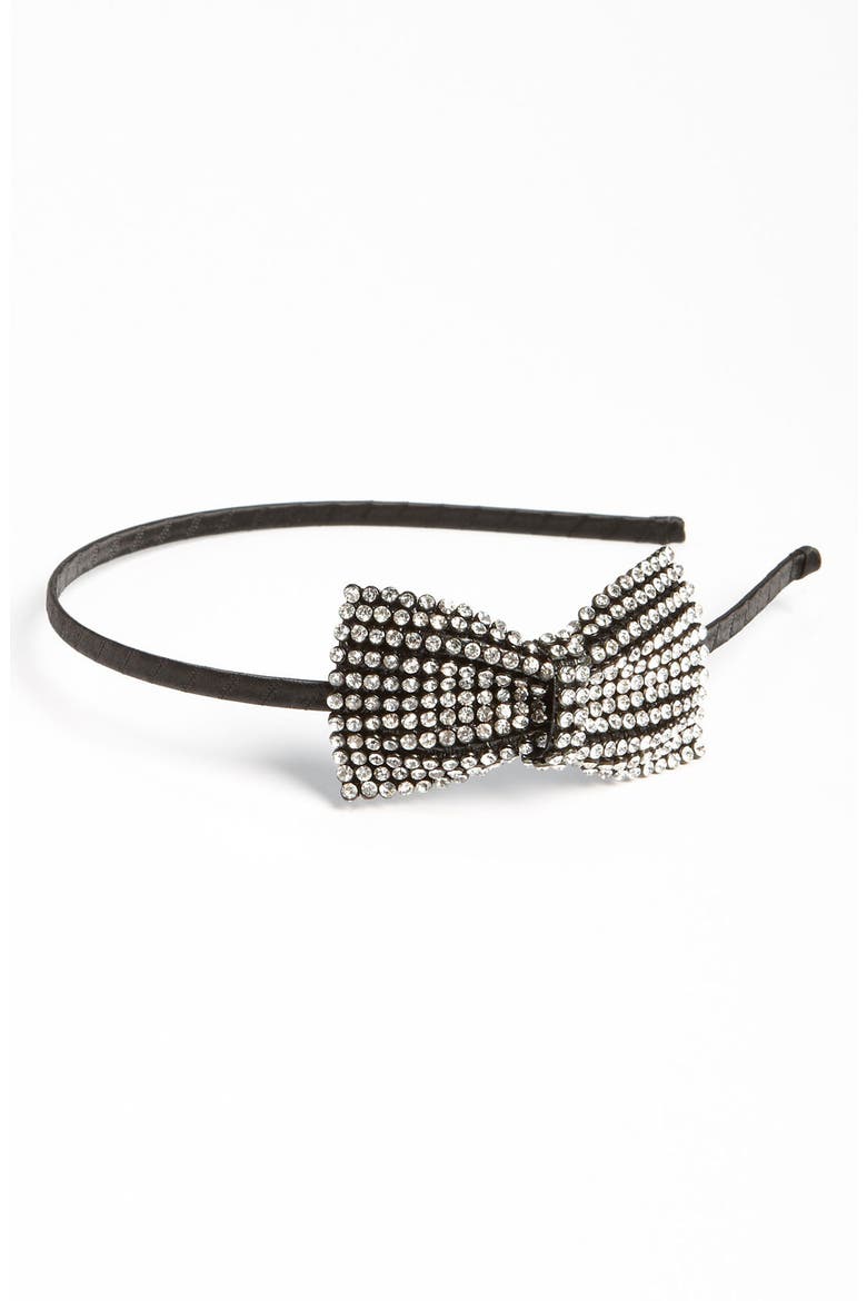 Accessories Rhinestone Headband, Main, color, BLACK