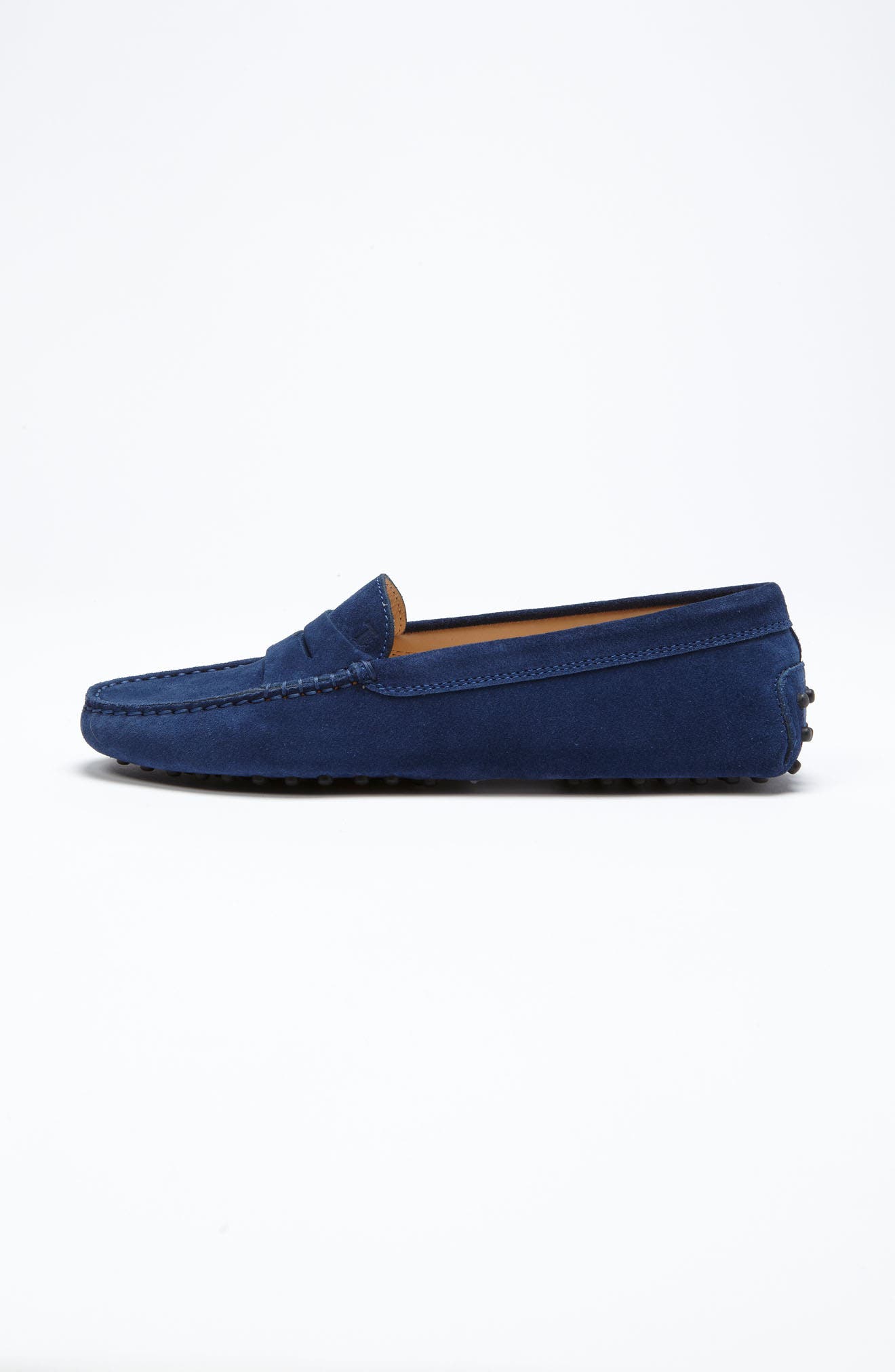Tod's Gommini Driving Shoe, Alternate, color, Dark Blue