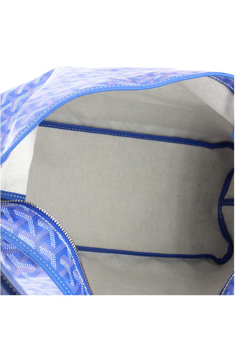 Pre-Owned Goyard Boheme Hobo Coated Canvas, Alternate, color, Blue