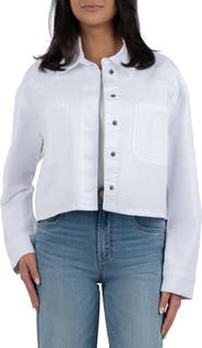 KUT from the Kloth Billie Crop Denim Jacket