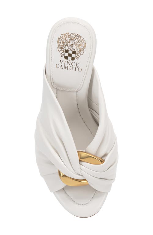 Vince Camuto Patie Slide Sandal In Bianco