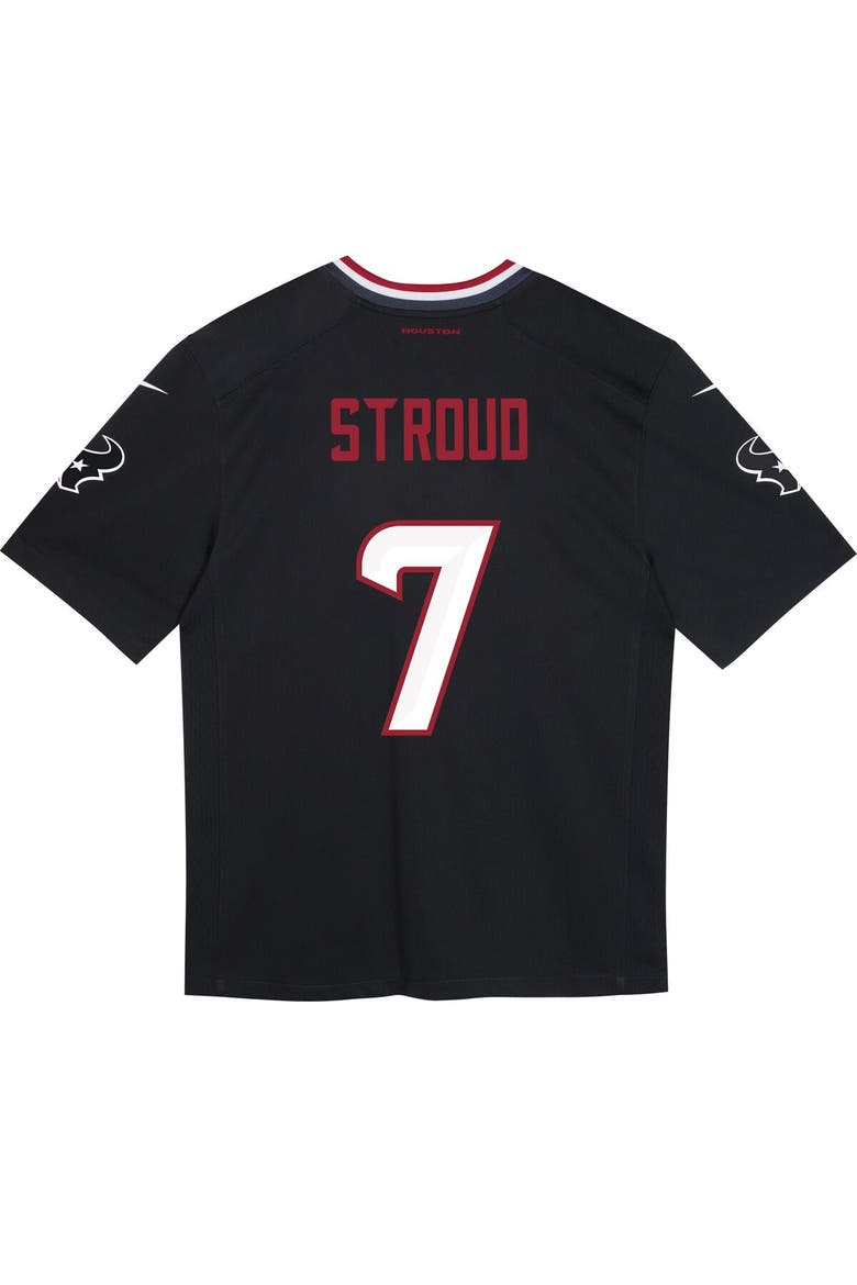 Preschool Nike C.J. Stroud Navy Houston Texans Game Jersey, Alternate, color, Navy