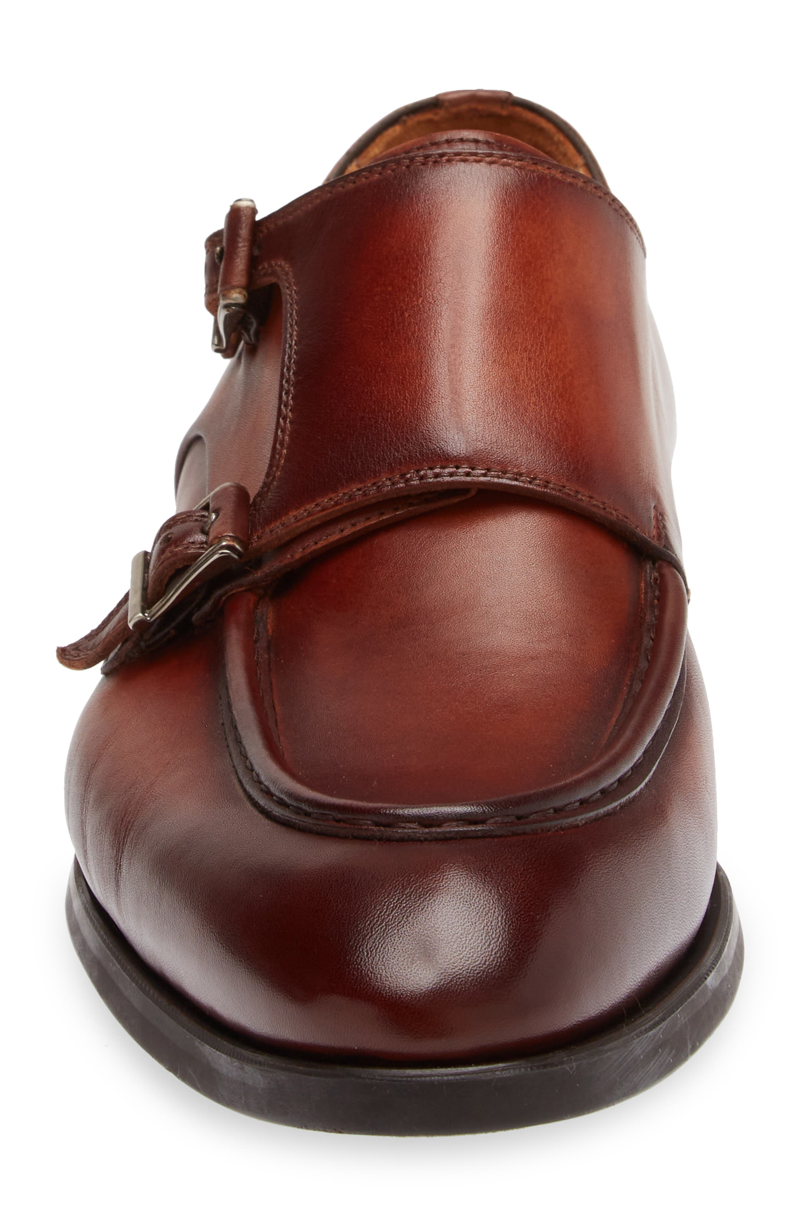 Magnanni Manresa Water Resistant Moc Toe Monk Loafer, Alternate, color, 