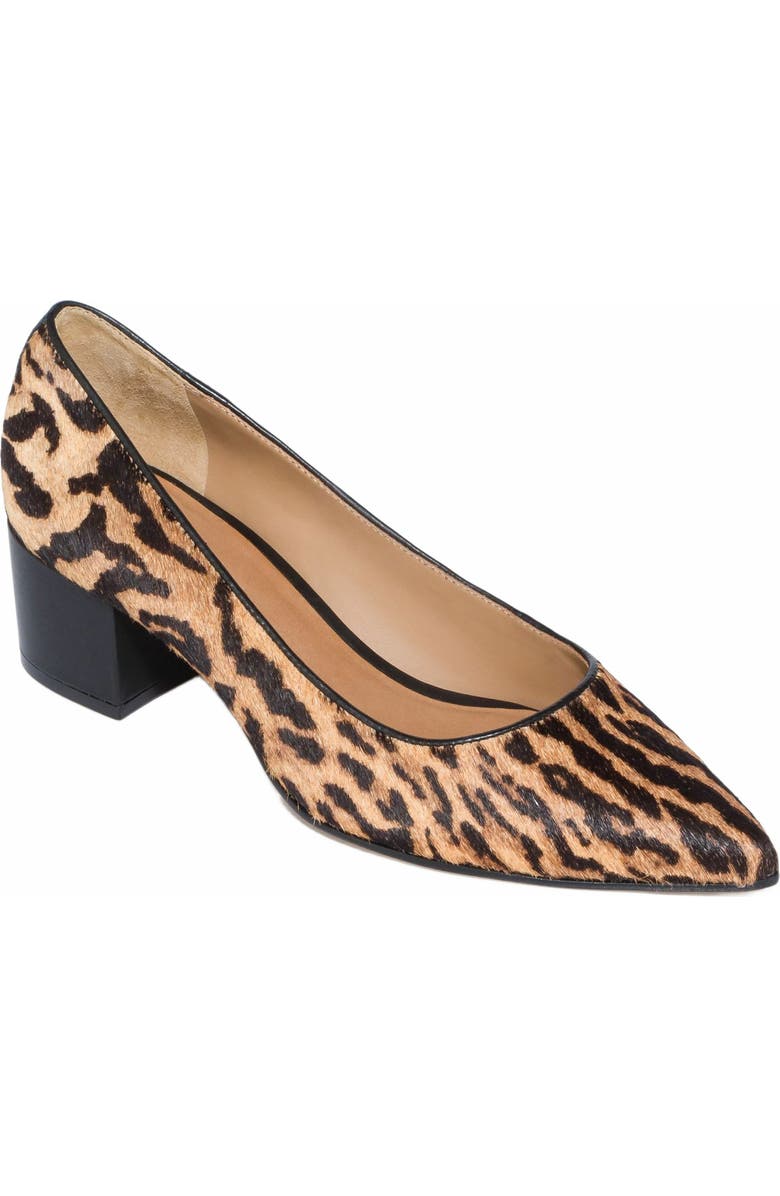 Bernardo Footwear Milie Haircalf Block Heel Pump, Alternate, color,