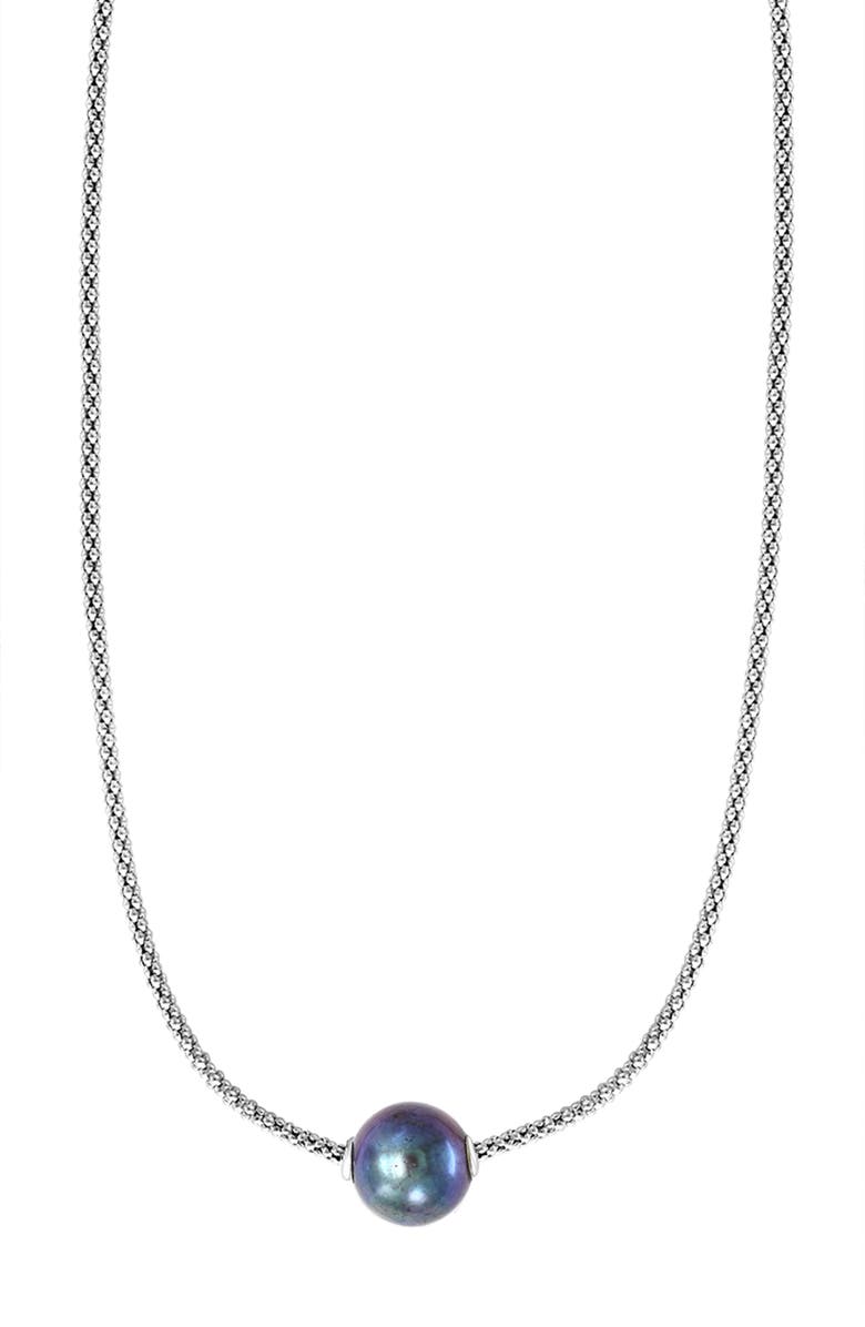 EFFY Gray Freshwater Pearl Necklace, Main, color, 