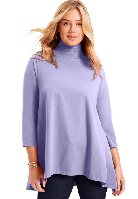 One+Only Mock-Neck Tunic