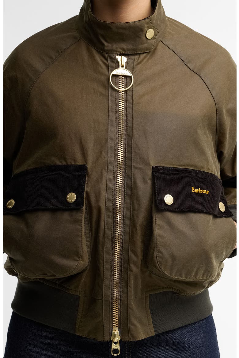 Ivybridge Waxed Cotton Jacket, Alternate, color, BEECH/ ANCIENT