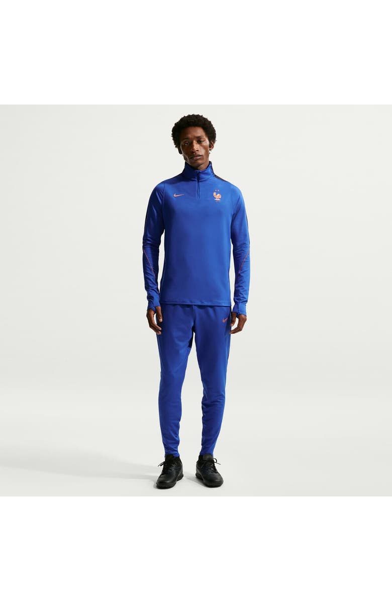 Nike Men's Nike Blue France National Team 2026 Strike Dri-FIT Quarter-Zip Drill Top, Main, color, Blue