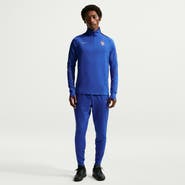 Nike Men's Nike Blue France National Team 2026 Strike Dri-FIT Quarter-Zip Drill Top
