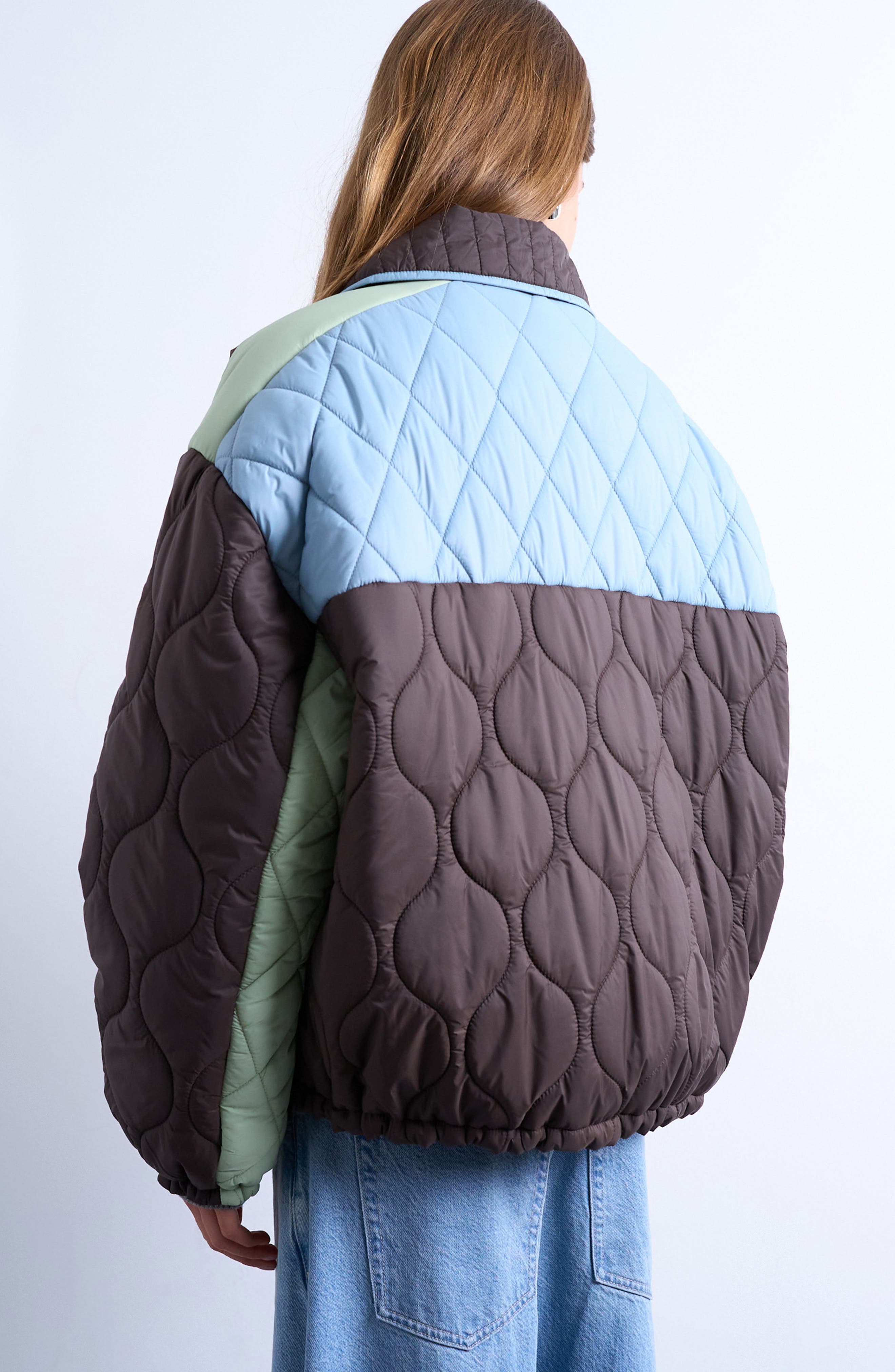 Patchwork Quilted Jacket - image 2