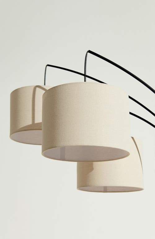 Brightech Trilage 84" Adjustable Tall Led Floor Lamp With 3 Fabric Drum Shades, Bulbs Included In Black