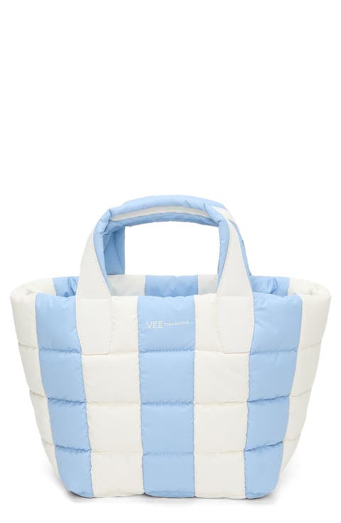 Small Porter Colorblock Recycled Nylon Tote