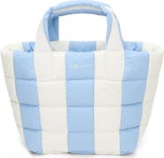 VeeCollective Small Porter Colorblock Recycled Nylon Tote