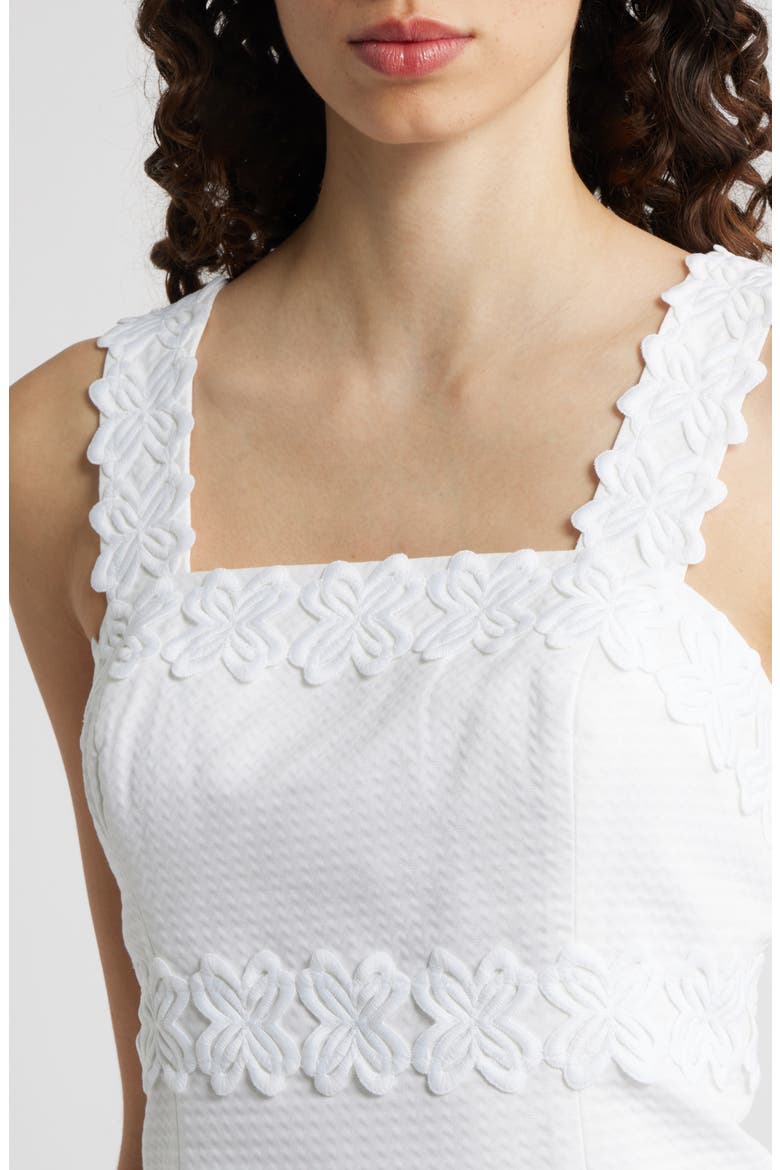 Davis Sleeveless Minidress, Alternate, color, RESORT WHITE