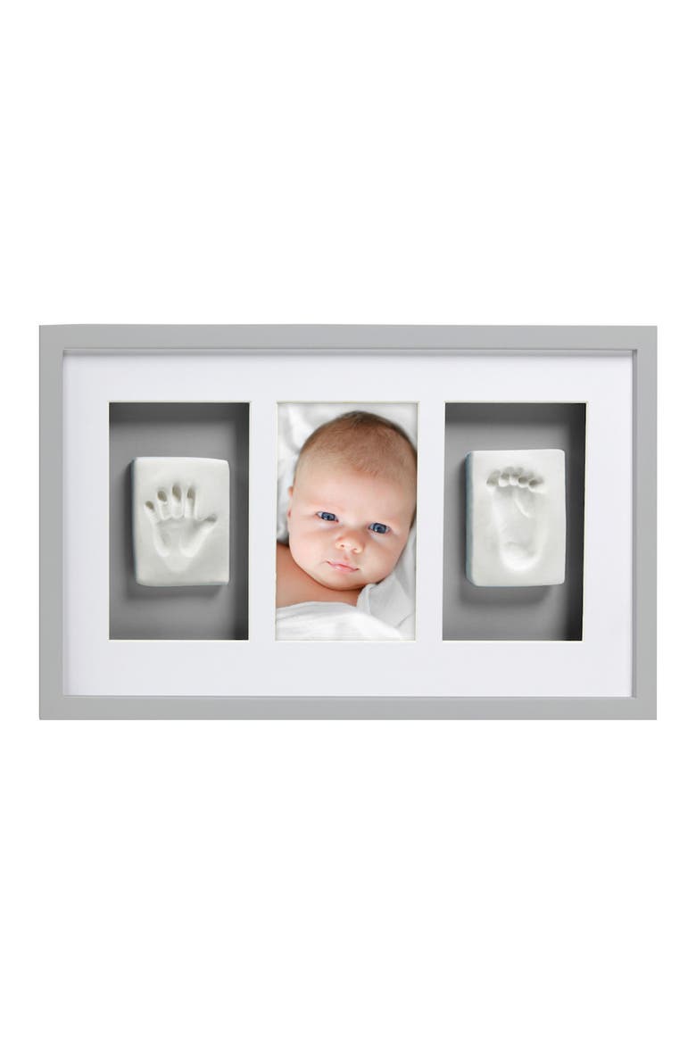 Babyprints Deluxe Wall Frame Kit, Main, color, GREY