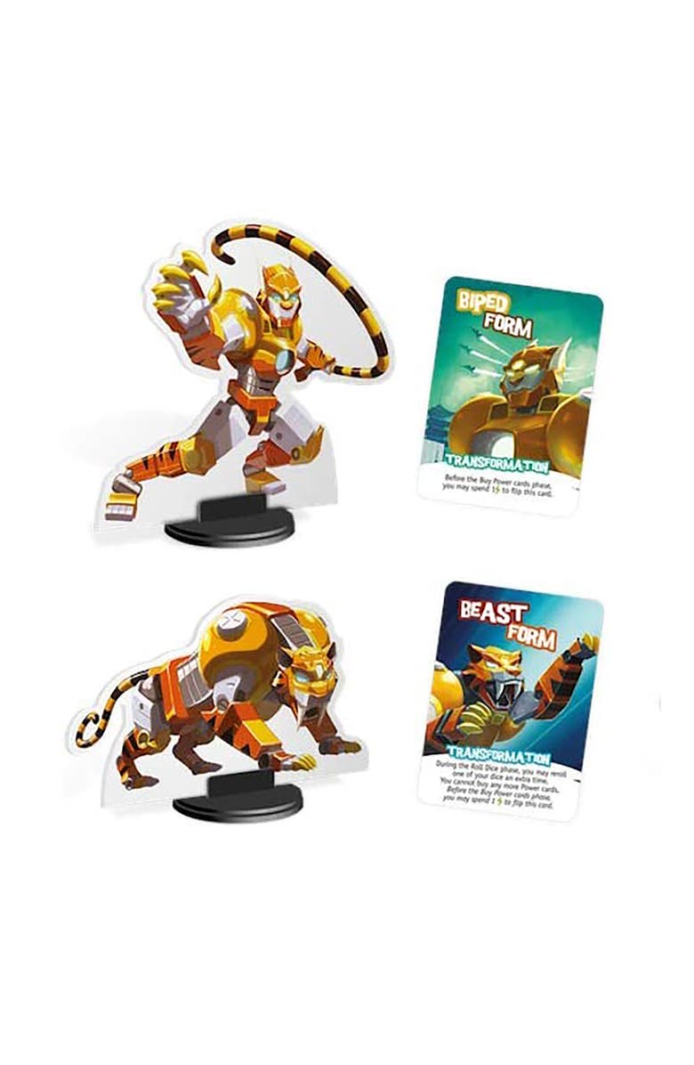 IELLO King Of Tokyo Monster Pack #4 Cybertooth Expansion Pack, Alternate, color, 