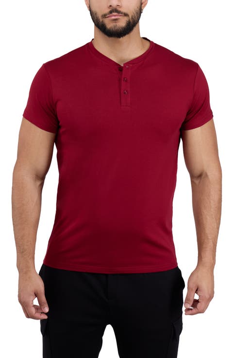 Short Sleeve Henley