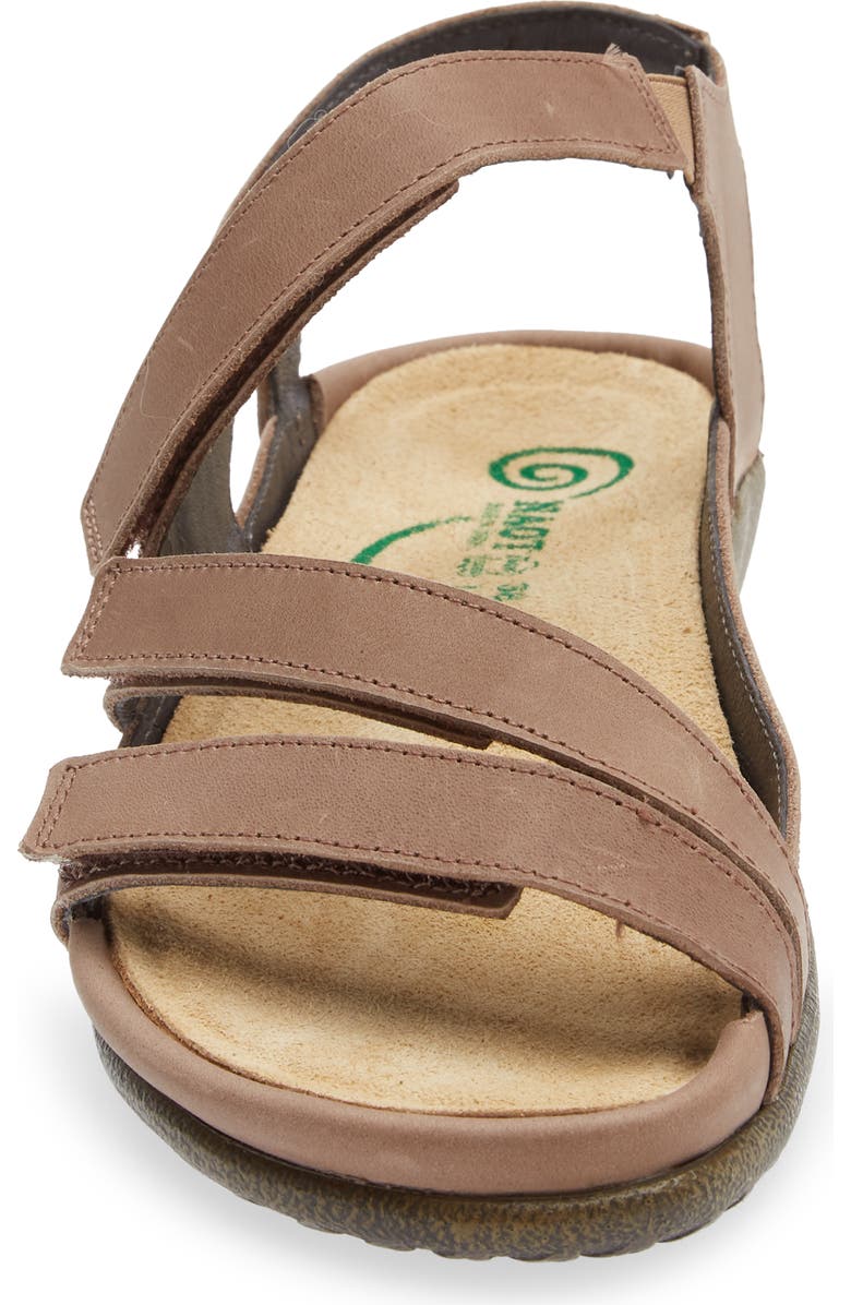 Naot Whetu Water Repellent Sandal, Alternate, color, Oily Bark Nubuck