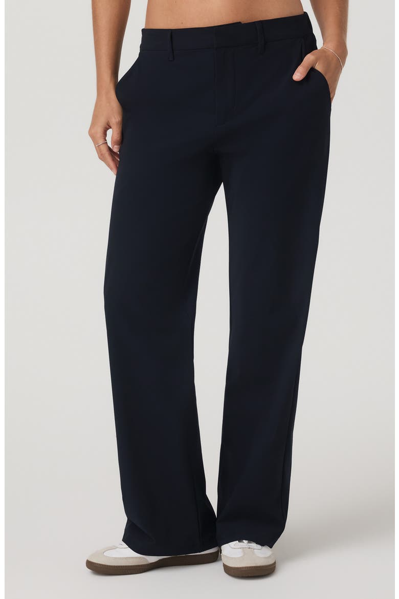 Miles Straight Leg Pants, Main, color, BLACK