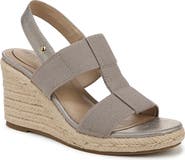 LifeStride Tallulah Espadrille Slingback Platform Wedge Sandal