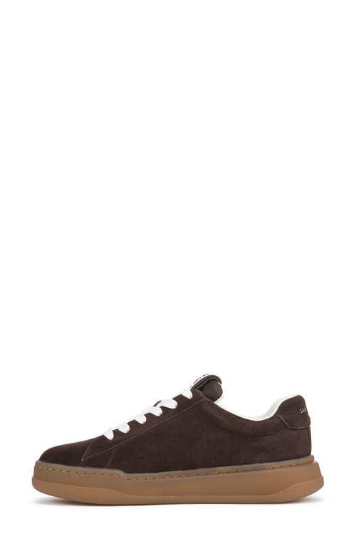 Sam Edelman Rhea Platform Sneaker In Brown