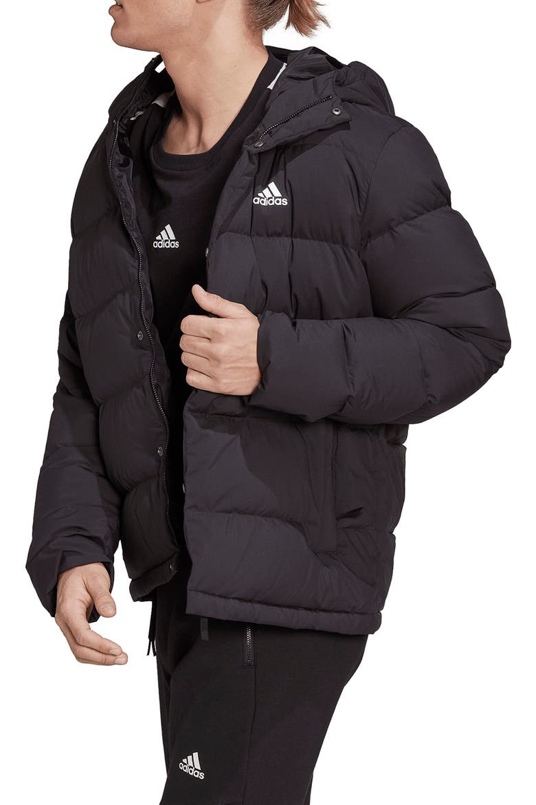 Helionic 550 Fill Power Down Jacket, Alternate, color, BLACK
