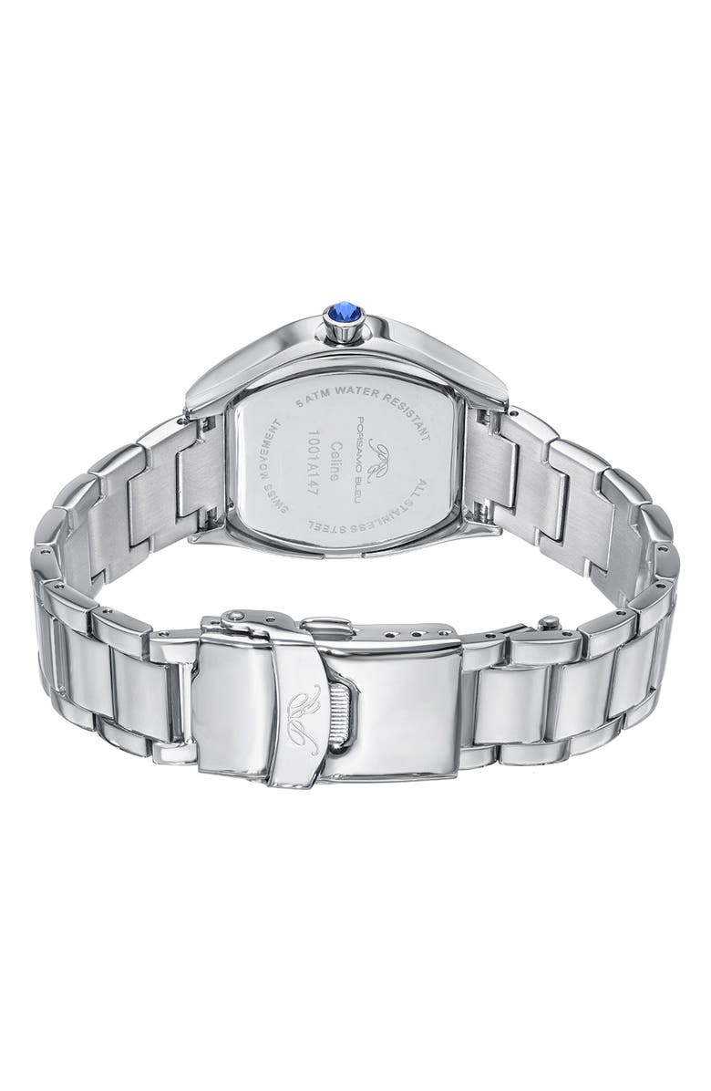 PORSAMO BLEU Women's Celine Bracelet Watch, 33.5mm x 40mm, Alternate, color, 