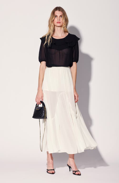 Walter Baker Phoebe Leather Mini Top Handle Bag In Black