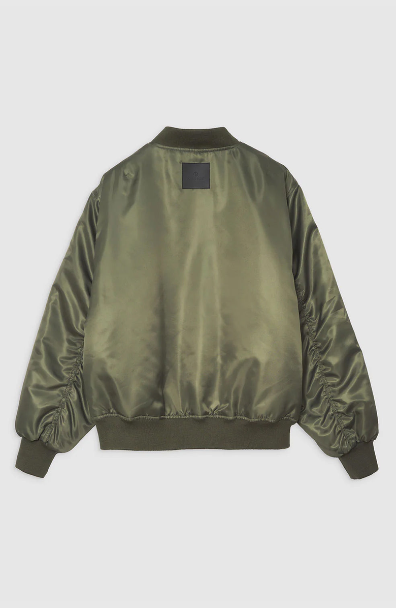 ANINE BING Leon Bomber, Alternate, color, Army Green