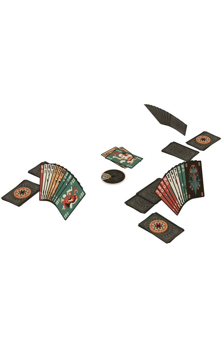 IELLO Prophecy Strategic Trick Taking Card Game,Mayan Themed Betting Game Ages 10+, Alternate, color, Multicolored