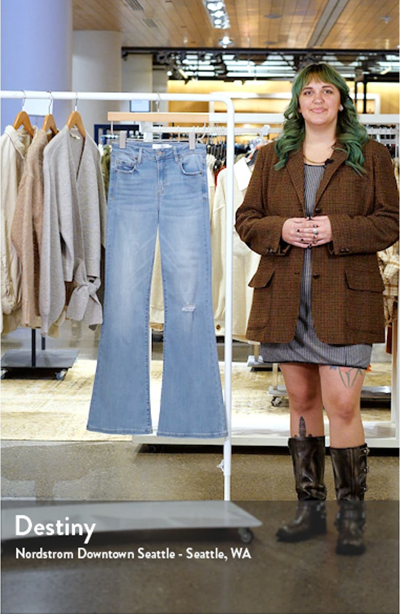 Distressed Flare Jeans, sales video thumbnail