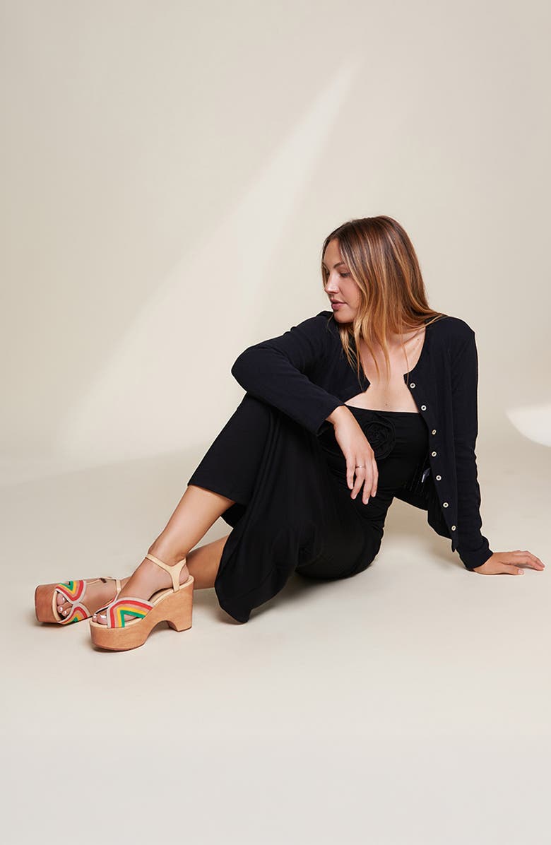 Charlotte Stone Donna Platform Clog, Alternate, color,