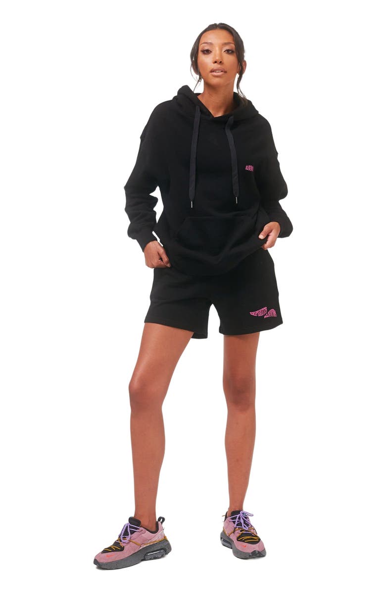 Rebody Active Infinite Passions Hoodie, Alternate, color, Metropolis Black/Fuschia