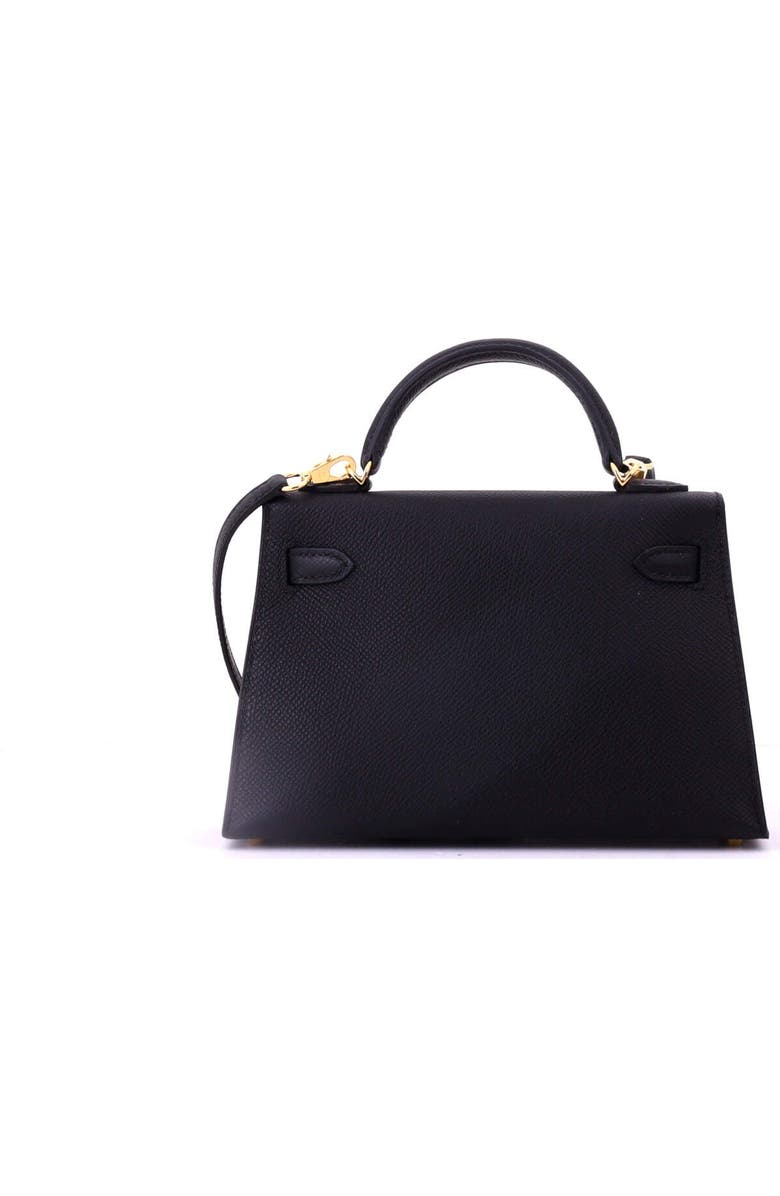 Pre-Owned Hermes Kelly Mini II Bag Black Epsom with Gold Hardware 20, Alternate, color, Noir
