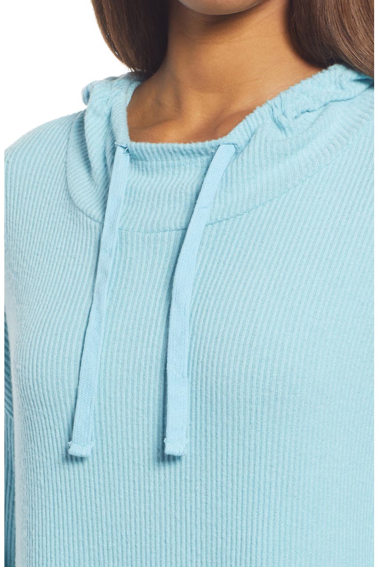 Hooded Pullover, Alternate, color, BLUE MILKY