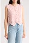 Floral Lace Button-Up Top