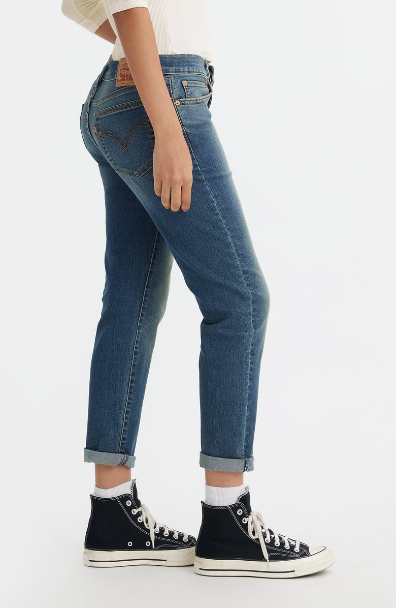 Levi's<sup>®</sup> Mid Rise Boyfriend Jeans, Alternate, color, 