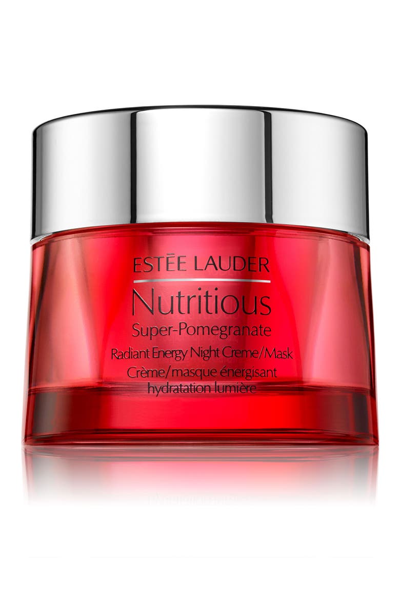 Nutritious Super-Pomegranate Radiant Energy Night Crème Mask, Main, color, NO COLOR
