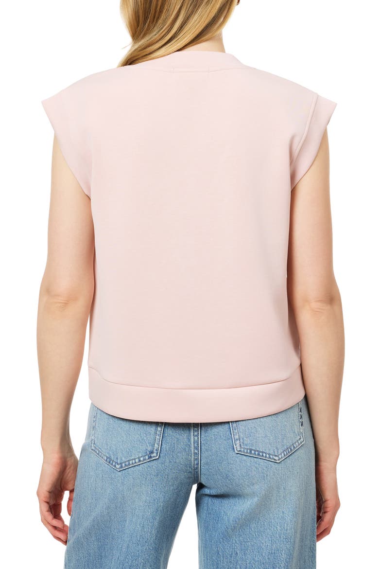 Sleeveless Knit Shell Top, Alternate, color, ROSE SMOKE