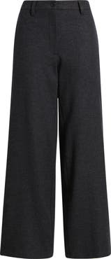 Eileen Fisher Wide Leg Virgin Wool Pants