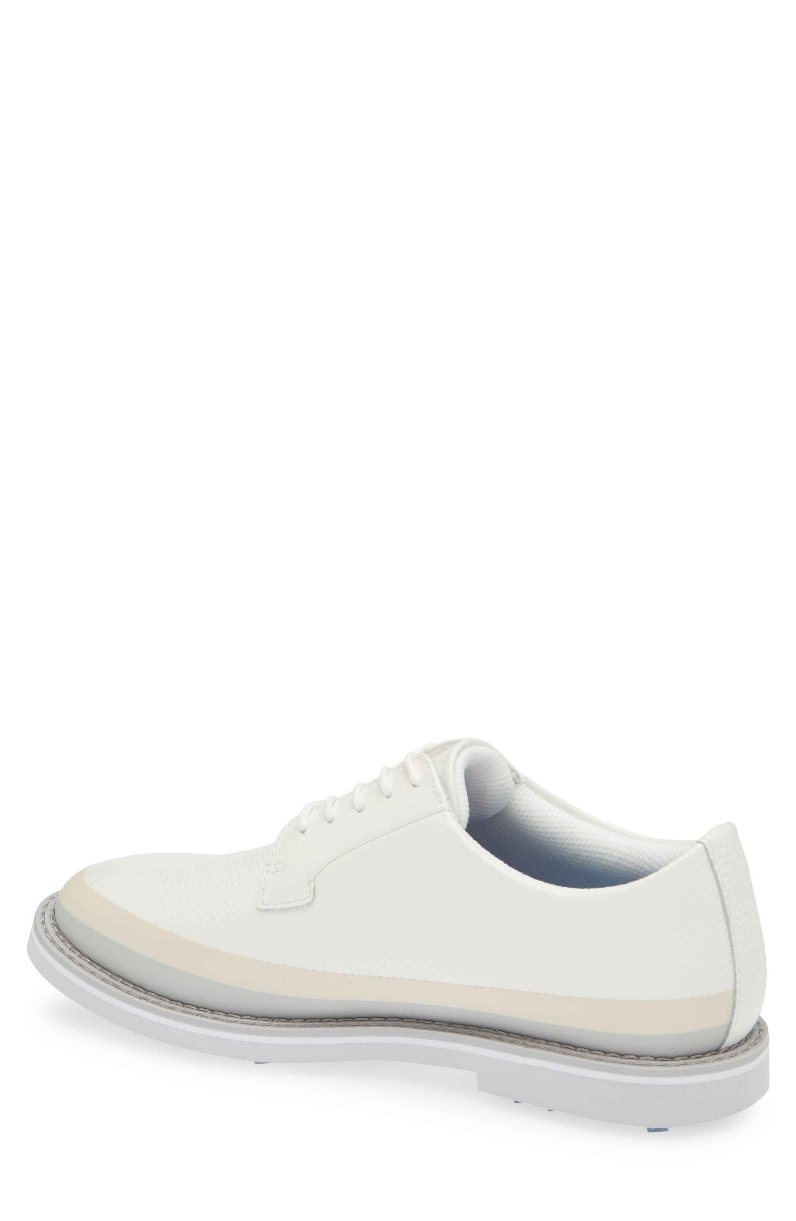 Gallivanter Tuxedo Stripe Golf Shoe, Alternate, color, SNOW/ NIMBUS