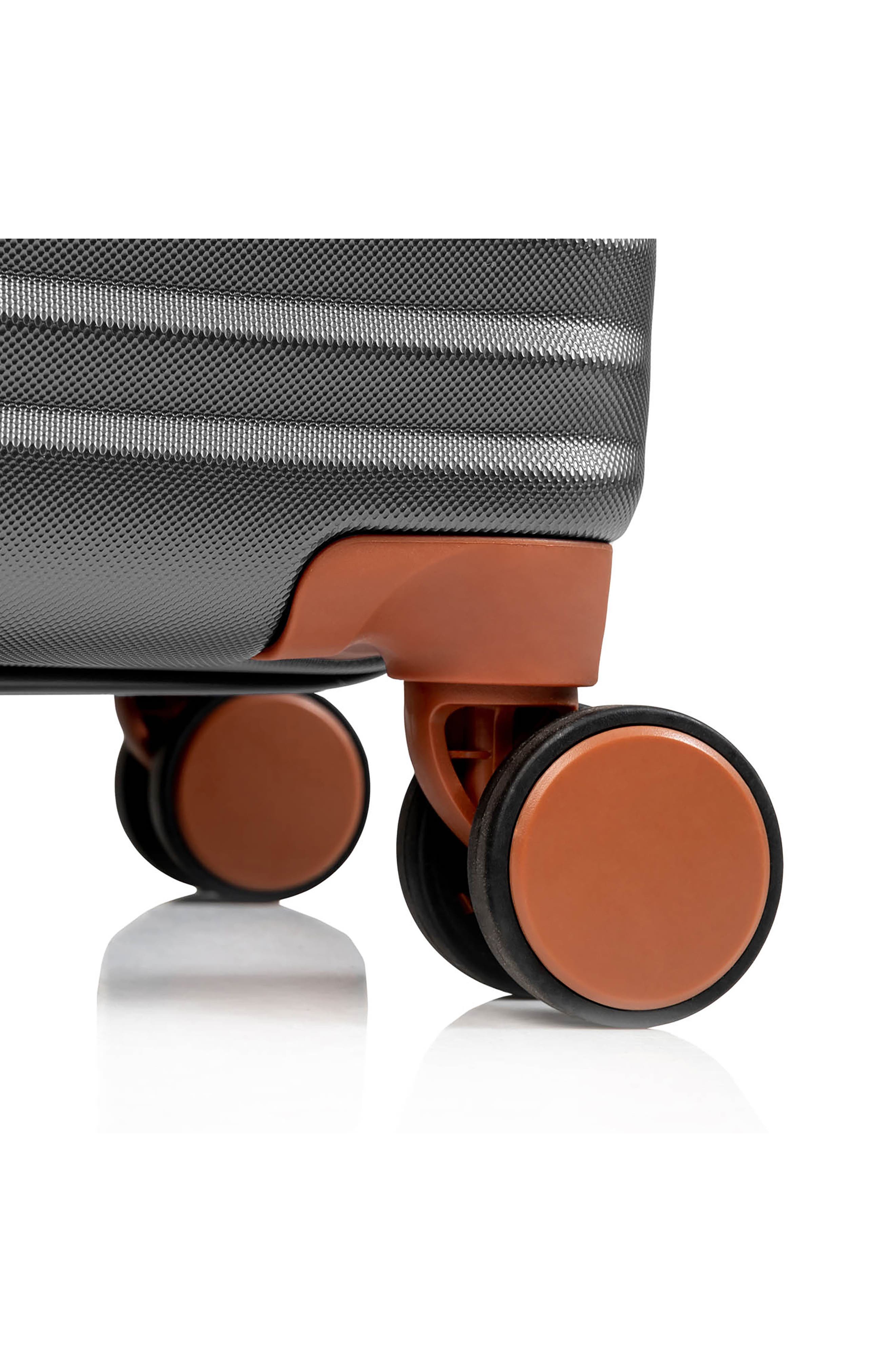 CHAMPS Vintage II 20-Inch Hardside Spinner Carry-On, Alternate, color, Dark Grey