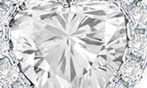 Simona Heart Cubic Zirconia Tennis Necklace