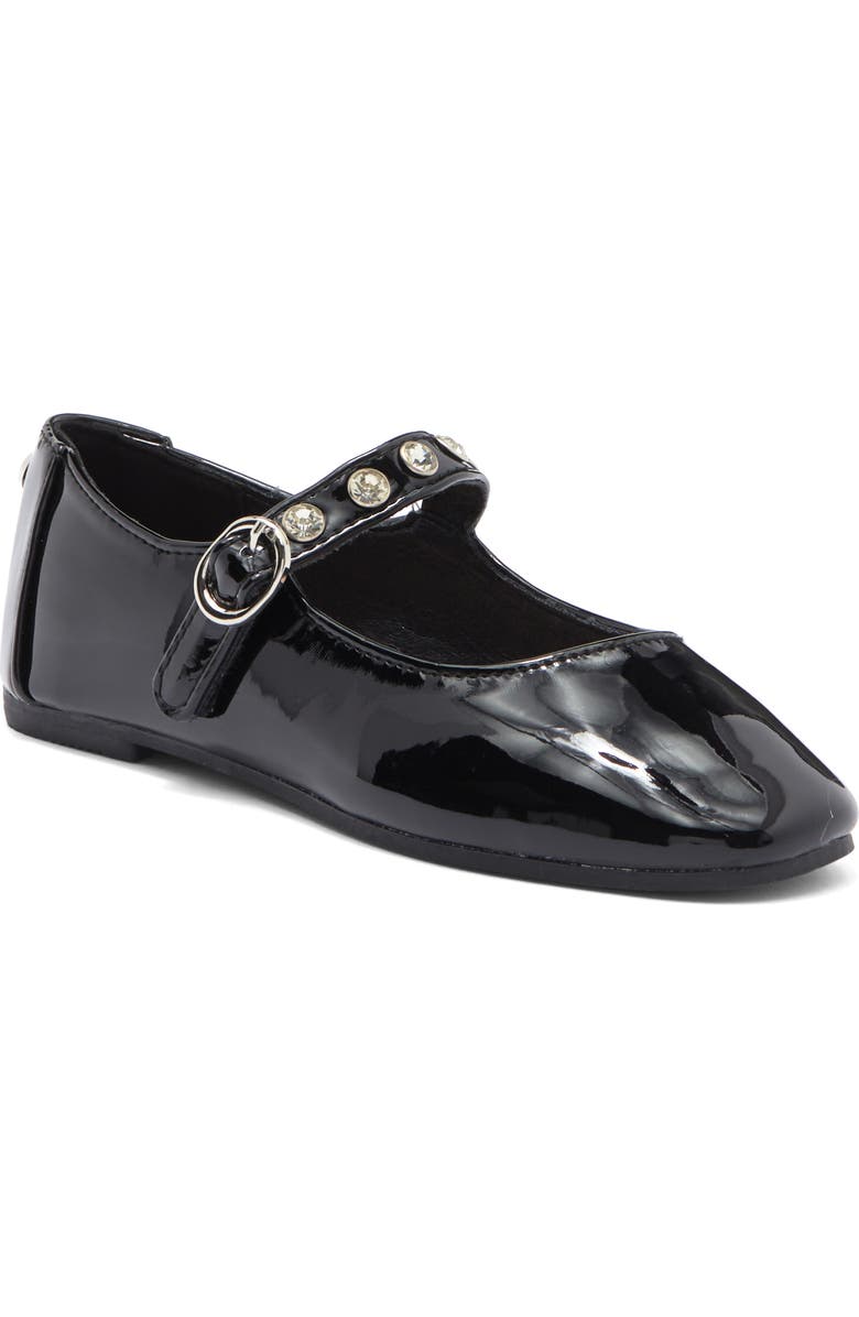 Vince Camuto Kids' Embellished Patent Mary Jane Flat, Main, color,