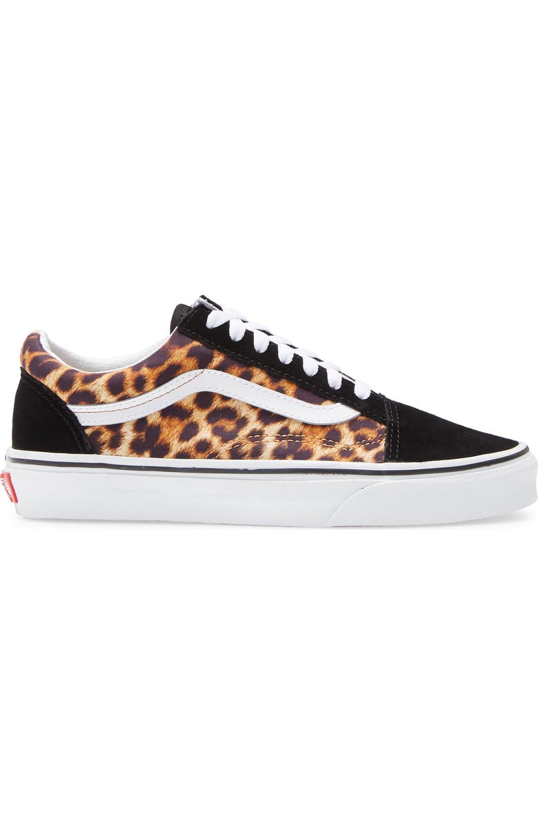 Vans Old Skool Leopard Sneaker, Alternate, color,