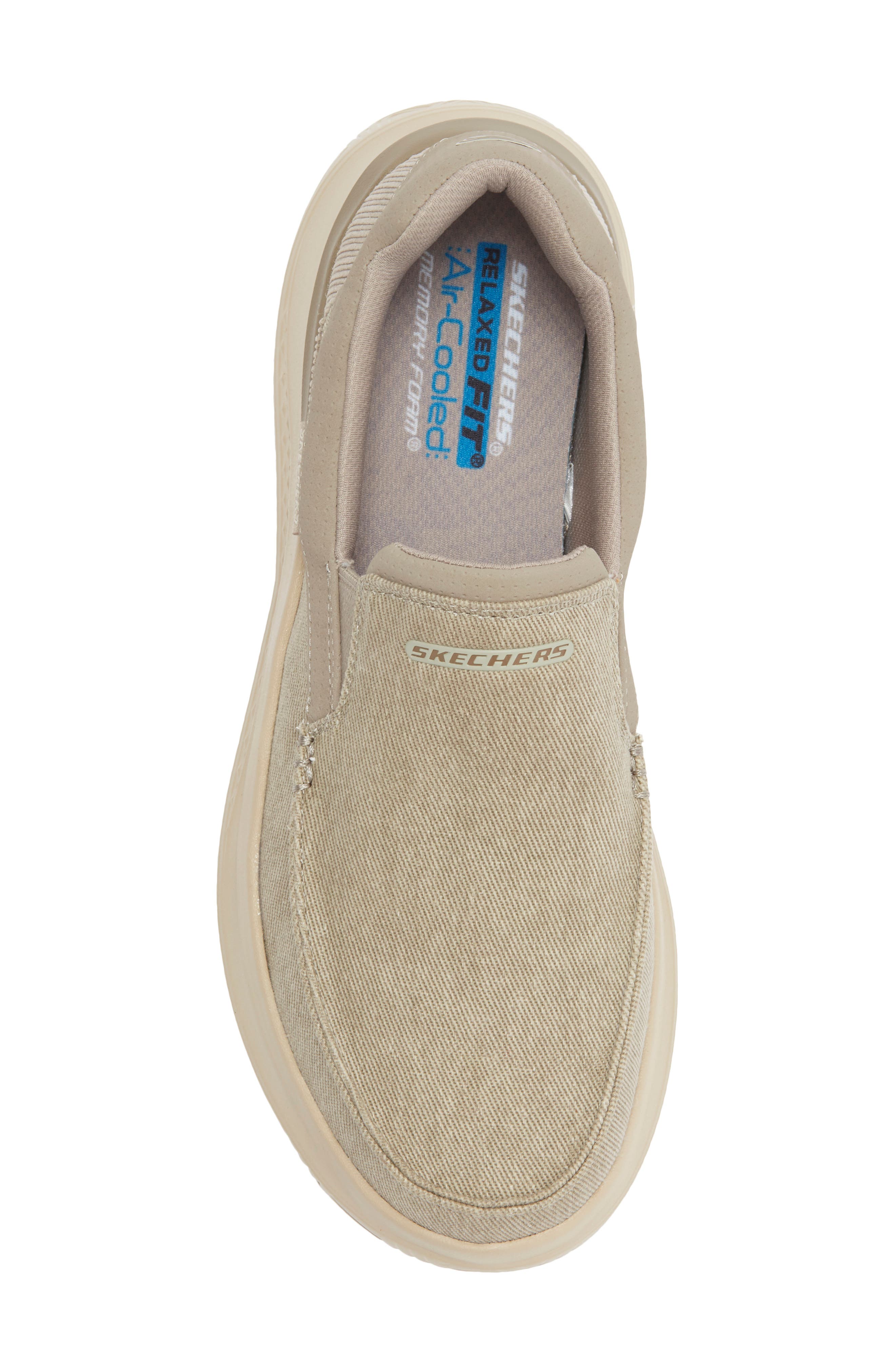 SKECHERS Hasting Fielden Slip-On Sneaker, Alternate, color, Taupe