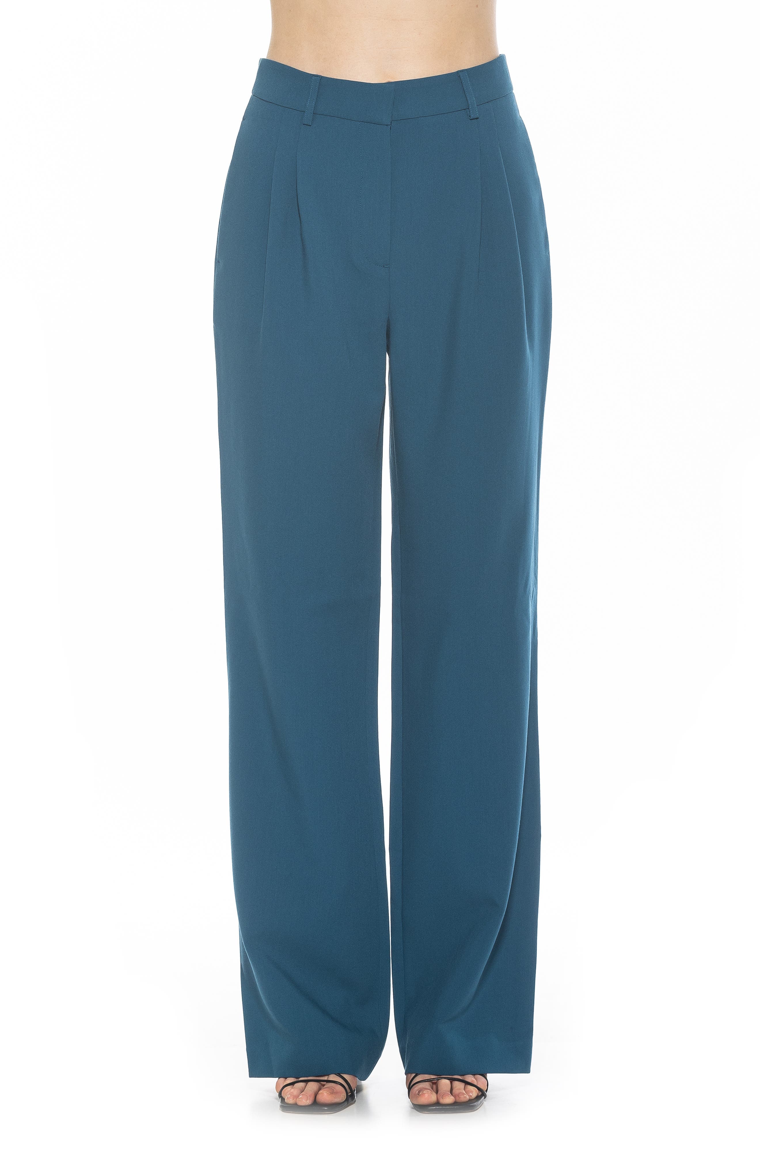 Alexia Admor Ellie Pleated Wide Leg Pants