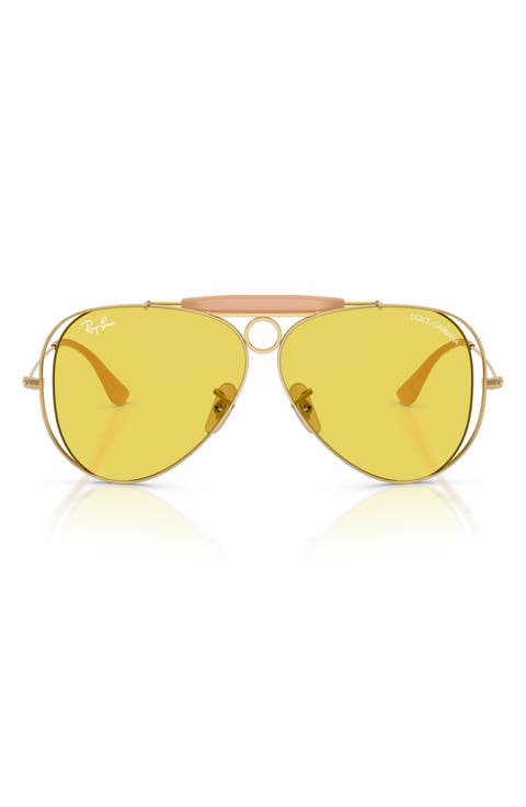 53mm Shooter Pilot Sunglasses